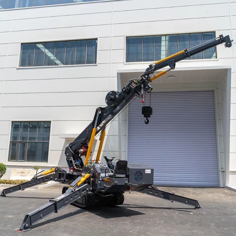 Heavy Equipment Lift - Mini Dźwig Pająk Kompaktowy Elektryczny Hydrauliczny
