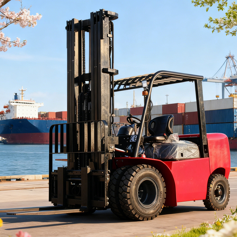 Heavy Equipment Lift - Wózek widłowy dieselowy o udźwigu 8