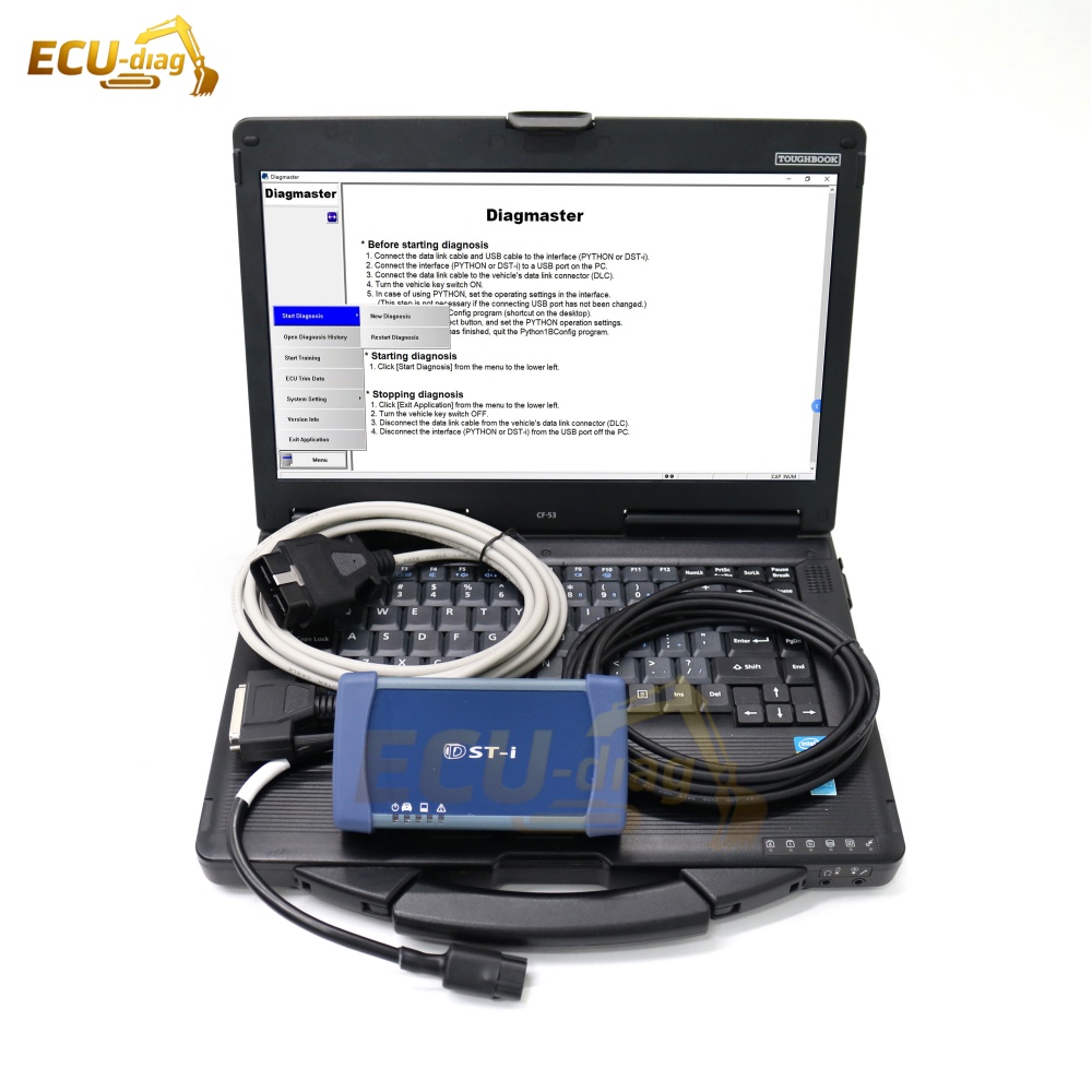 Heavy Equipment Software - Zestaw diagnostyczny KUBOTA Denso Interface, tester