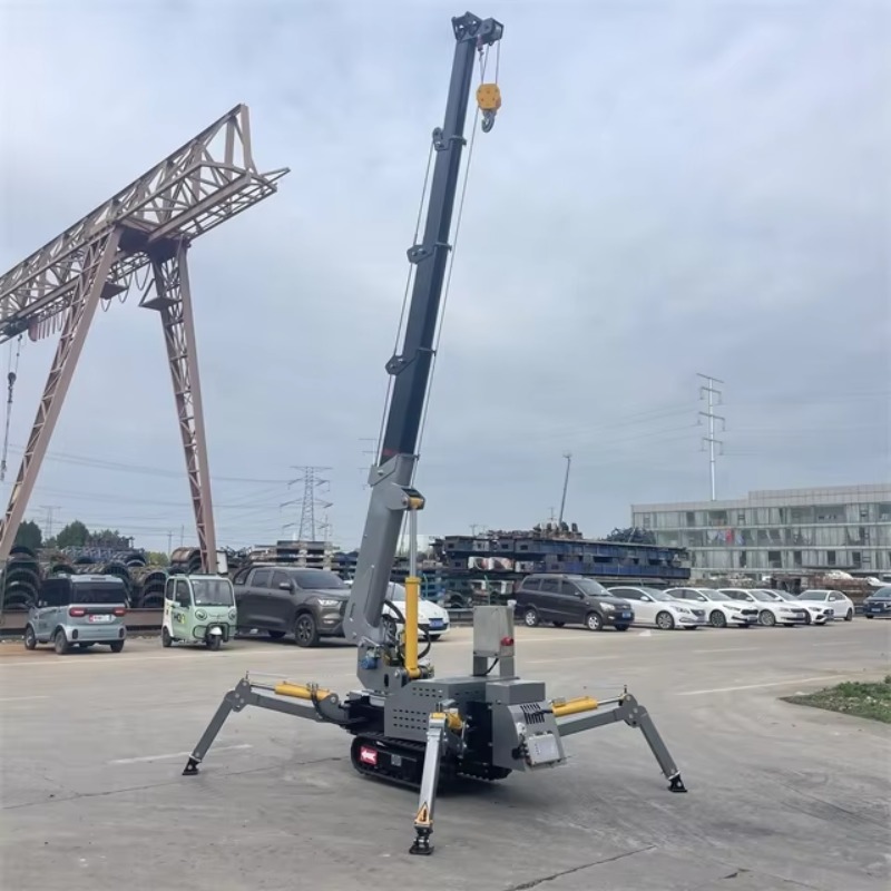 Heavy Equipment Lift - Kompaktowy Mini Dźwig Pająk Hydrauliczny Elektryczny