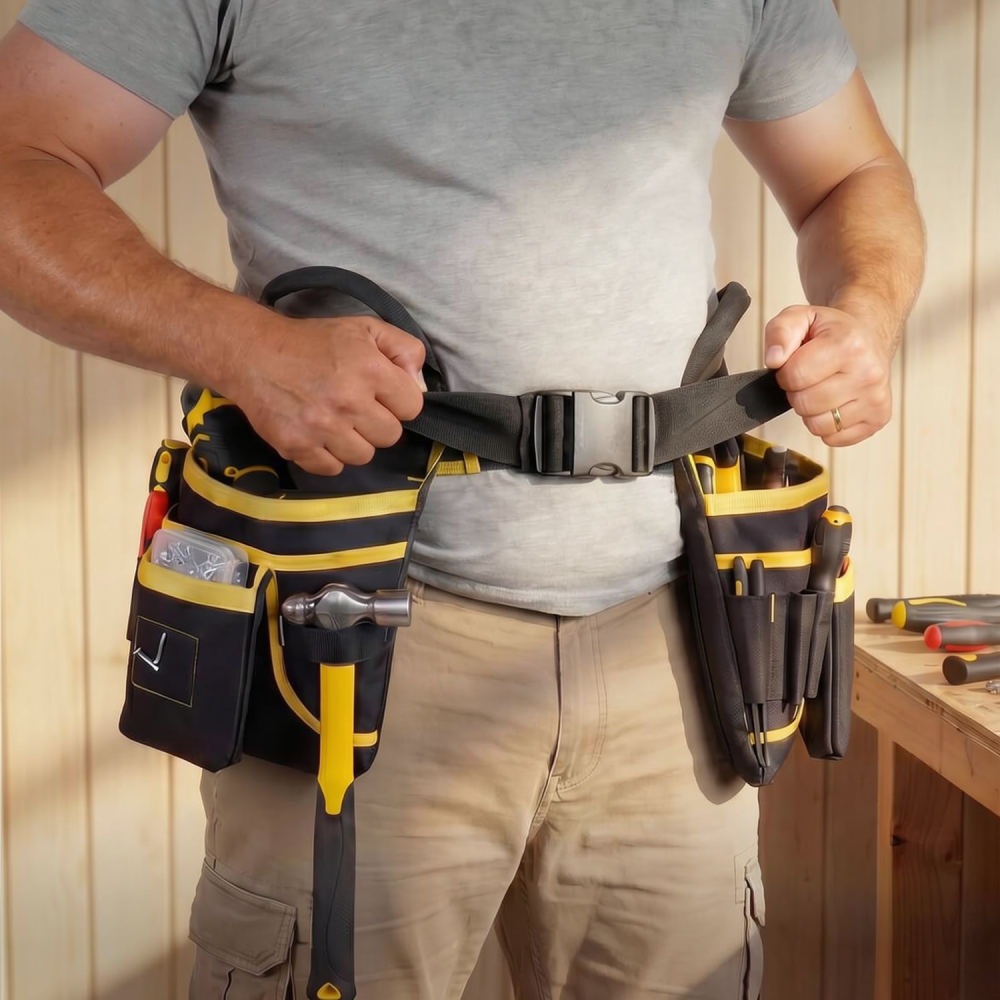 Heavy Equipment Electrician - Wielofunkcyjna torba na pas, wykonana z