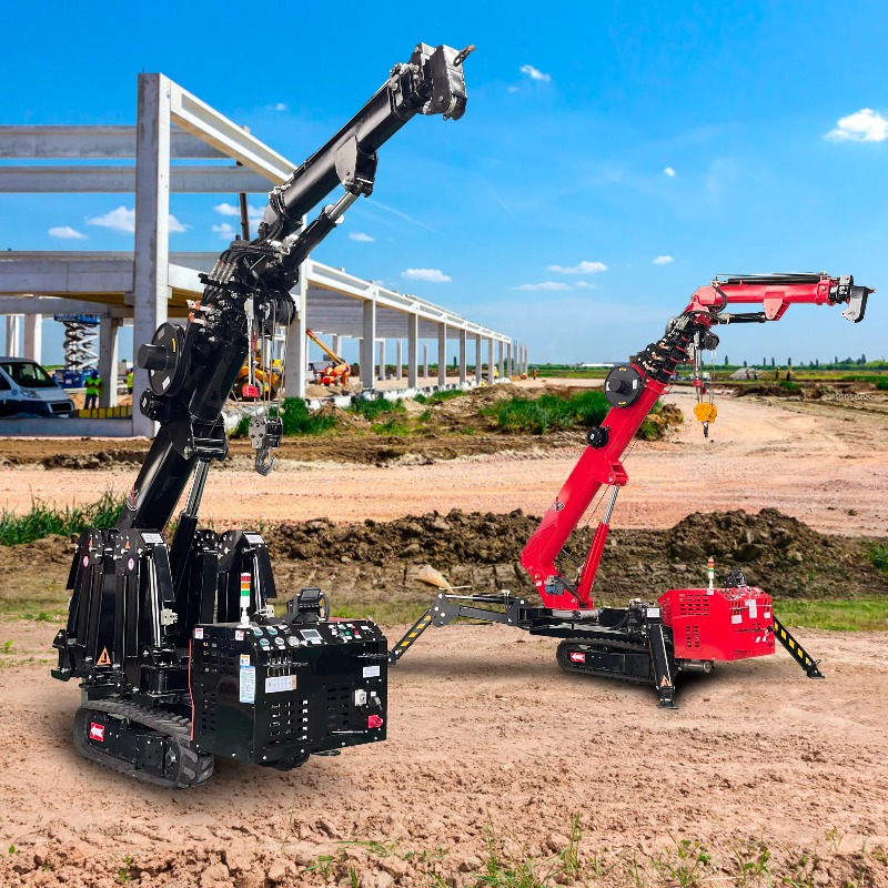 Heavy Equipment Lift - Kompaktowy Mini Dźwig Pająk Hydrauliczny Elektryczny