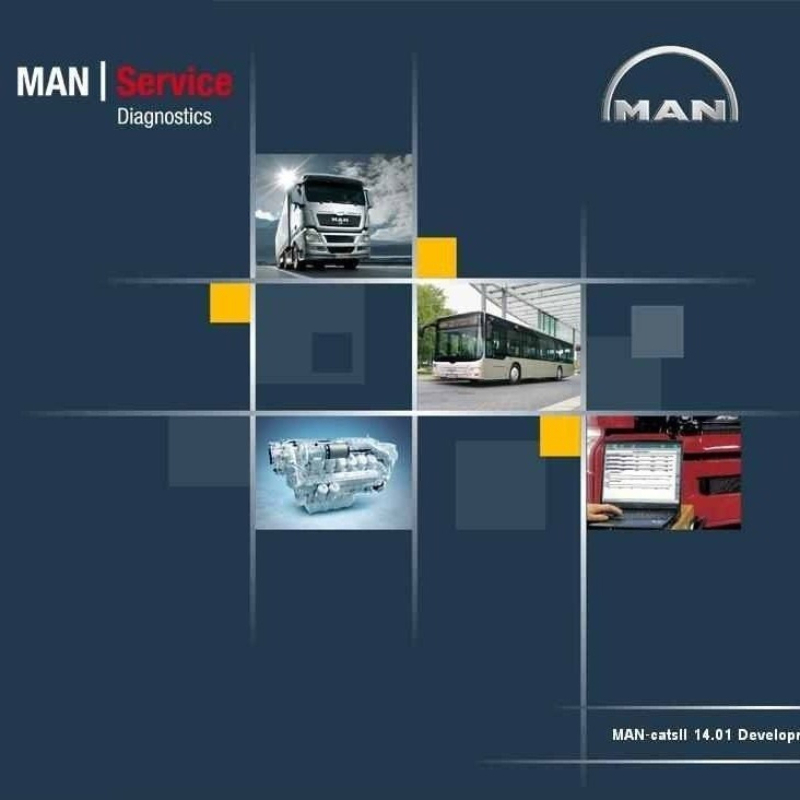Heavy Equipment Software - Oprogramowanie MAN-Cats II do diagnostyki ciężarówek