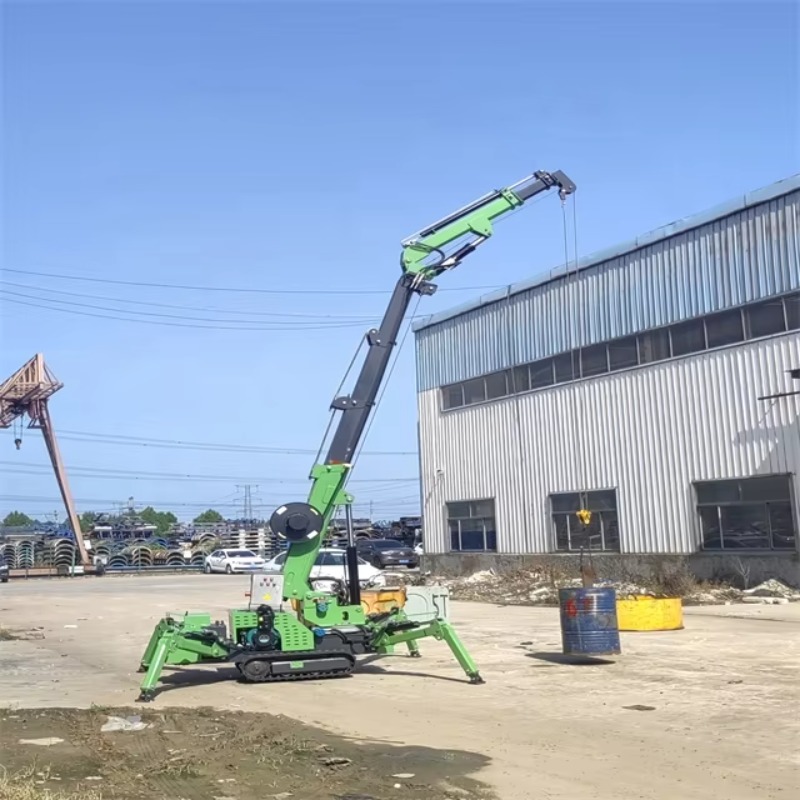 Kompaktowy Mini Dźwig Pająk Hy – Heavy Equipment Lift recenzja i cena