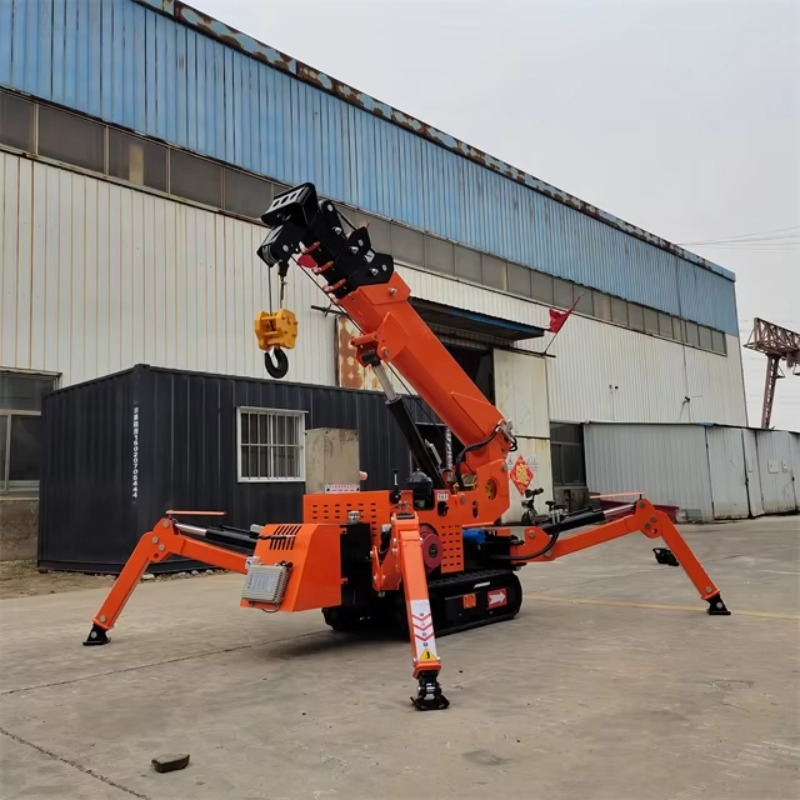 Kompaktowy Mini Dźwig Pająk Hy – Heavy Equipment Lift recenzja i cena