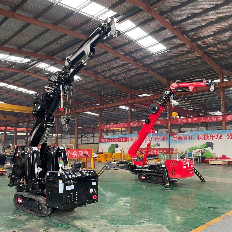 Kompaktowy Mini Dźwig Pająk Hy – Heavy Equipment Lift recenzja i cena
